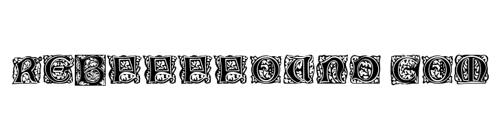 Morris Jenson Initialen Regular  Free Fonts Download