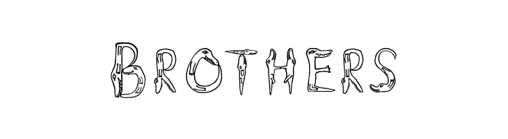 Alligators  Free Fonts Download