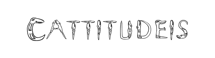 Alligators  Free Fonts Download