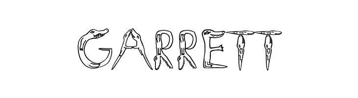 Alligators  Free Fonts Download