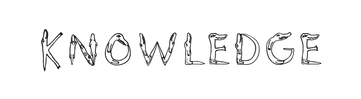 Alligators  Free Fonts Download