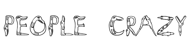 Alligators  Free Fonts Download