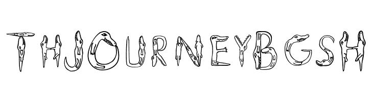 Alligators  Free Fonts Download