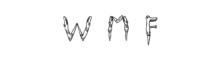 Alligators  Free Fonts Download