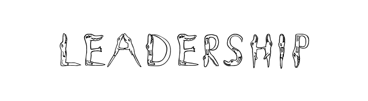 Alligators  Free Fonts Download