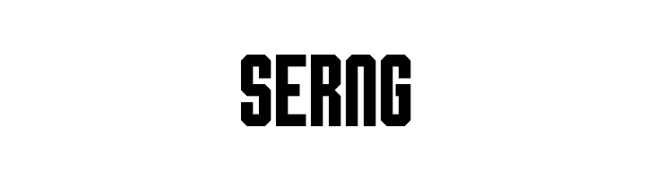 serng NCAA Ohio State Buckeyes Font