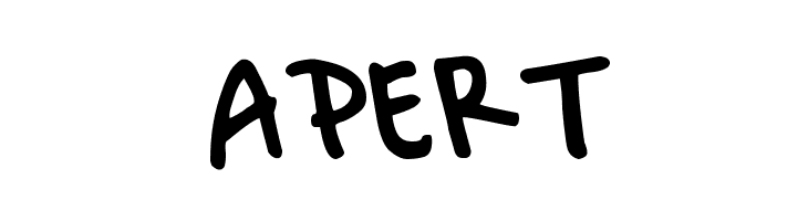 APERT DJB Meet Me at My Locker Font