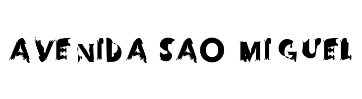 Hussar Przerywany  Free Fonts Download