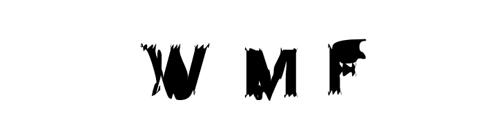 Hussar Przerywany  Free Fonts Download