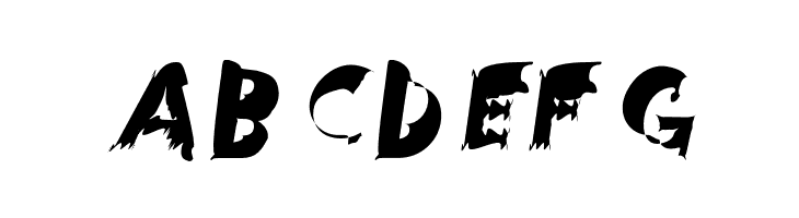 Hussar Przerywany Oblique  Free Fonts Download