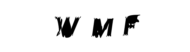 Hussar Przerywany Oblique  Free Fonts Download