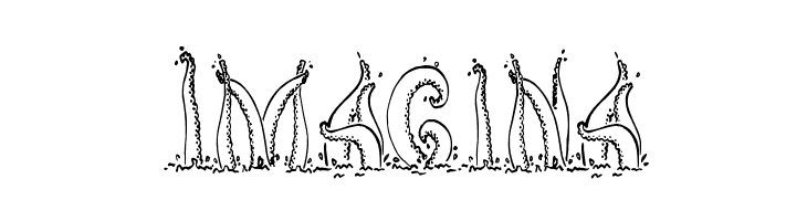 Tentacles  Free Fonts Download