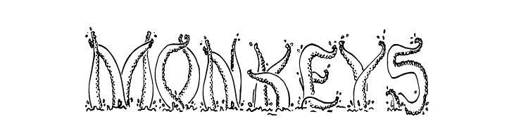 Tentacles  Free Fonts Download
