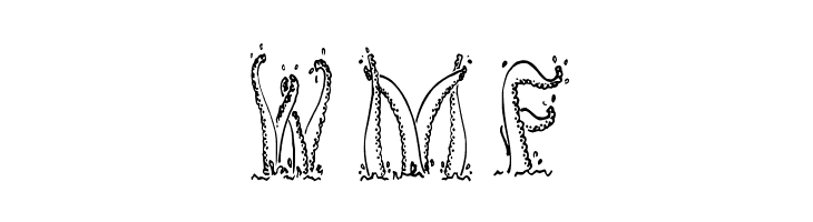 Tentacles  Free Fonts Download