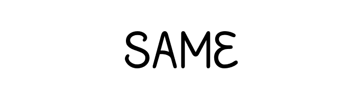 SAME ChalkMarks Font