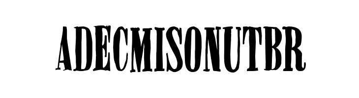 Miserable  Free Fonts Download