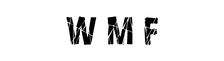 CrackedNarrow  Free Fonts Download