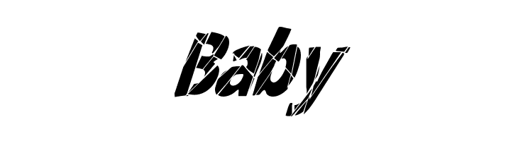 CrackedNarrowItalic  Free Fonts Download