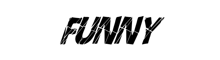 CrackedNarrowItalic  Free Fonts Download