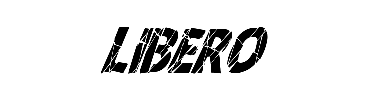 CrackedNarrowItalic  Free Fonts Download