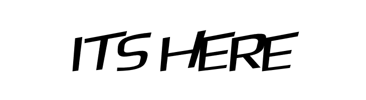 Gamestation-WarpedOblique  Free Fonts Download