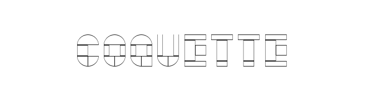 Modular Outlines  Free Fonts Download