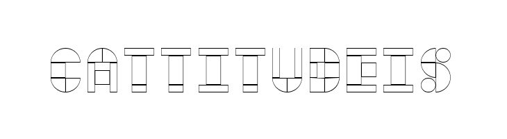 Modular Outlines  Free Fonts Download