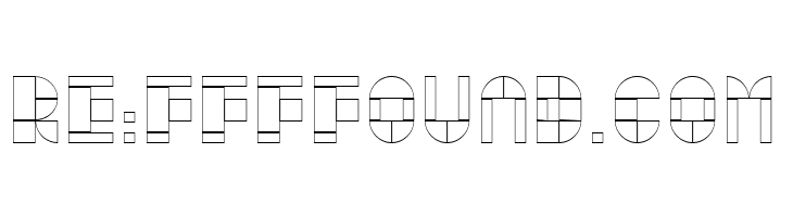 Modular Outlines  Free Fonts Download