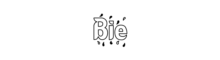 Liquid Hollow  Free Fonts Download