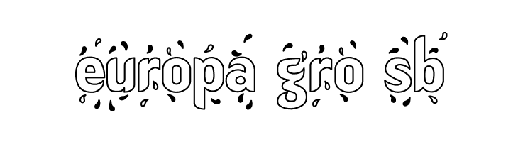 Liquid Hollow  Free Fonts Download