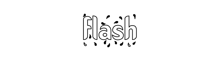 Liquid Hollow  Free Fonts Download