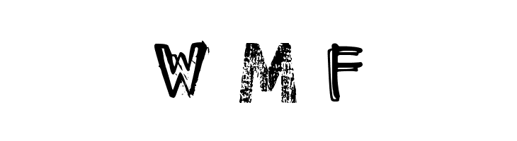 DJB Ransom Note Messy  Free Fonts Download