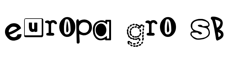 DJB Ransom Note Messy  Free Fonts Download