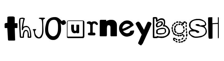 DJB Ransom Note  Free Fonts Download
