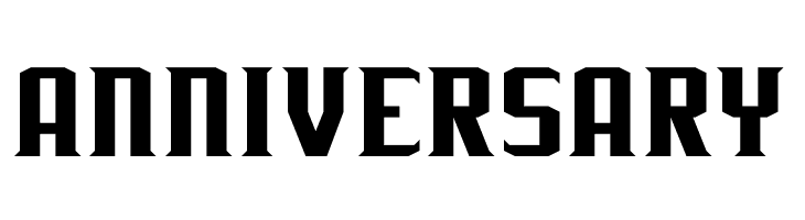 ANNIVERSARY J-LOG Rebellion Serif Small Caps Font