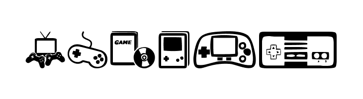 video games  Free Fonts Download