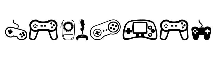 video games  Free Fonts Download