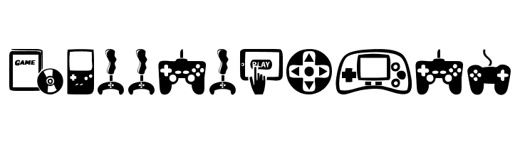 video games  Free Fonts Download