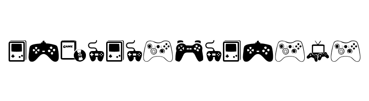 video games  Free Fonts Download