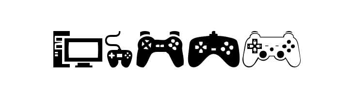 video games  Free Fonts Download