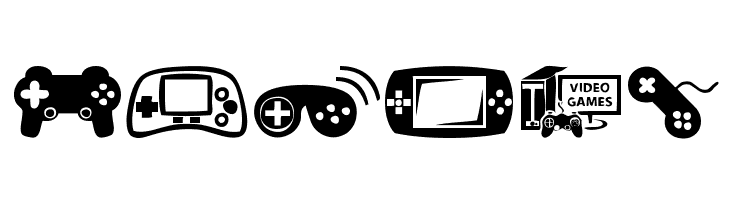 video games  Free Fonts Download