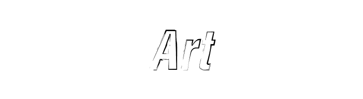 Newside FP Outline Alternate Italic  Free Fonts Download