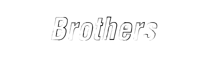 Newside FP Outline Alternate Italic  Free Fonts Download