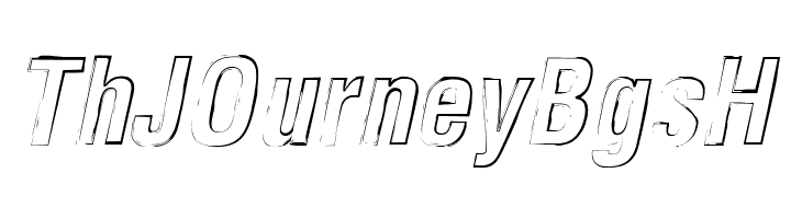 Newside FP Outline Alternate Italic  Free Fonts Download