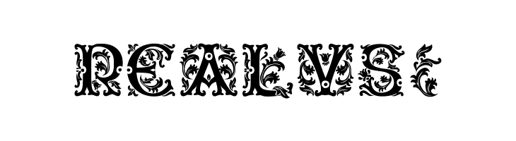 Beauty Initials  Free Fonts Download