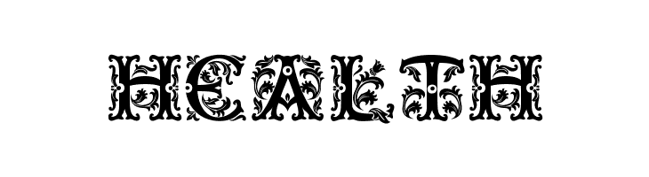 Beauty Initials  Free Fonts Download
