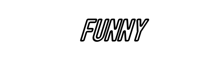 DIN Rundschrift Eng KonturKursiv  Free Fonts Download