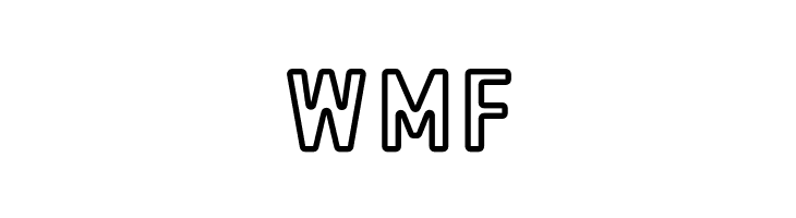 DIN Rundschrift Breit Kontur  Free Fonts Download