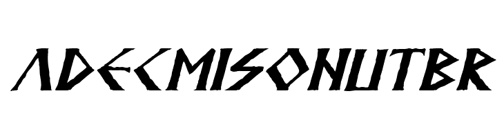 Anglodavek Italic  Free Fonts Download