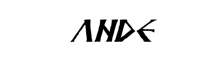 Anglodavek Italic  Free Fonts Download